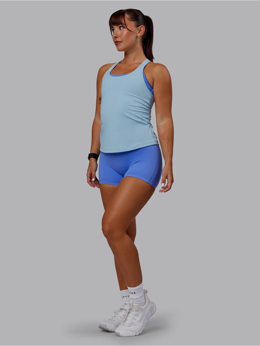 LSKD Lift Performance Tank Top in Glacial Blue, Women’s size Small - Picture 6 of 12
